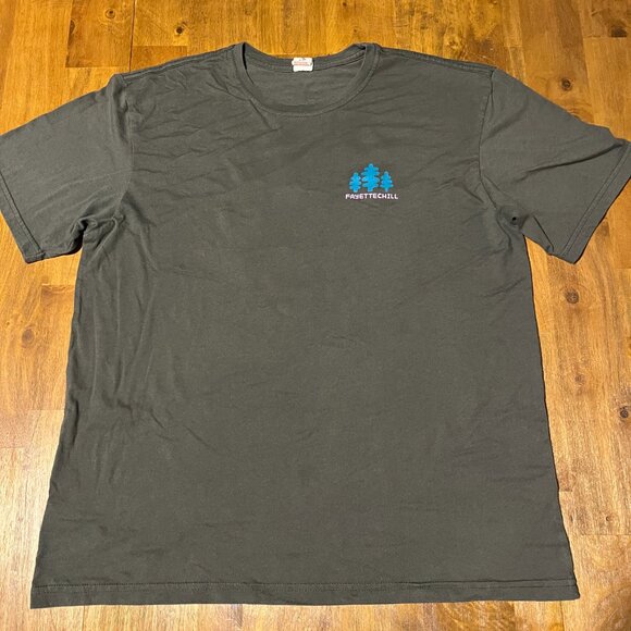 Fayettechill men's gray graphic tshirt size large - Picture 1 of 7